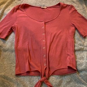 Pink Aeropostale shirt, size M